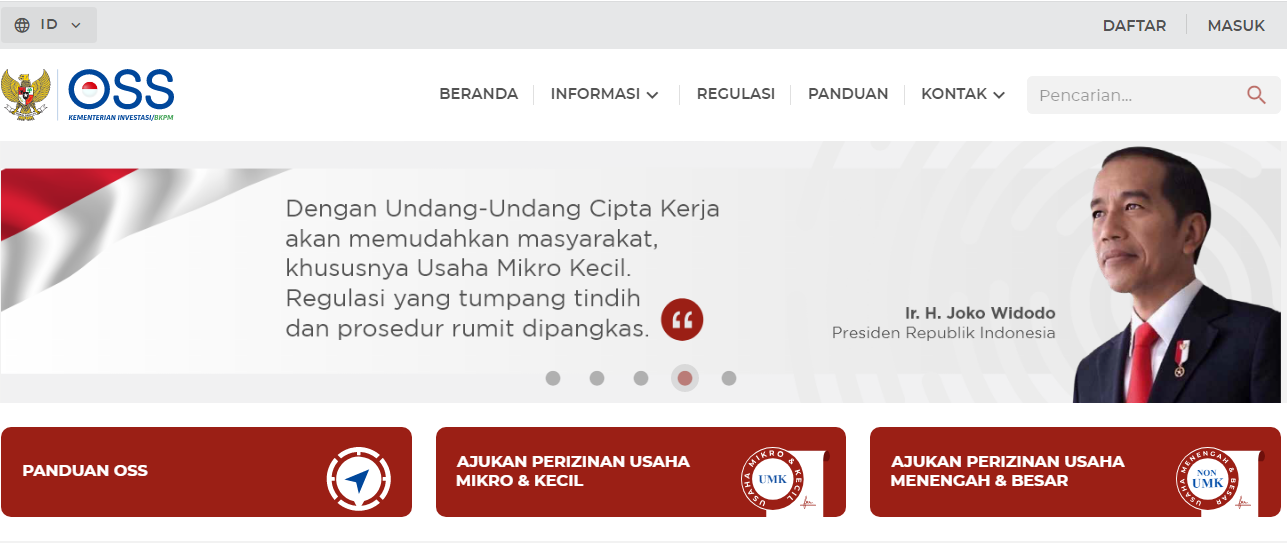 Perubahan Data Pelaku Usaha Melalui Sistem OSS - Lex Mundus : Lex Mundus